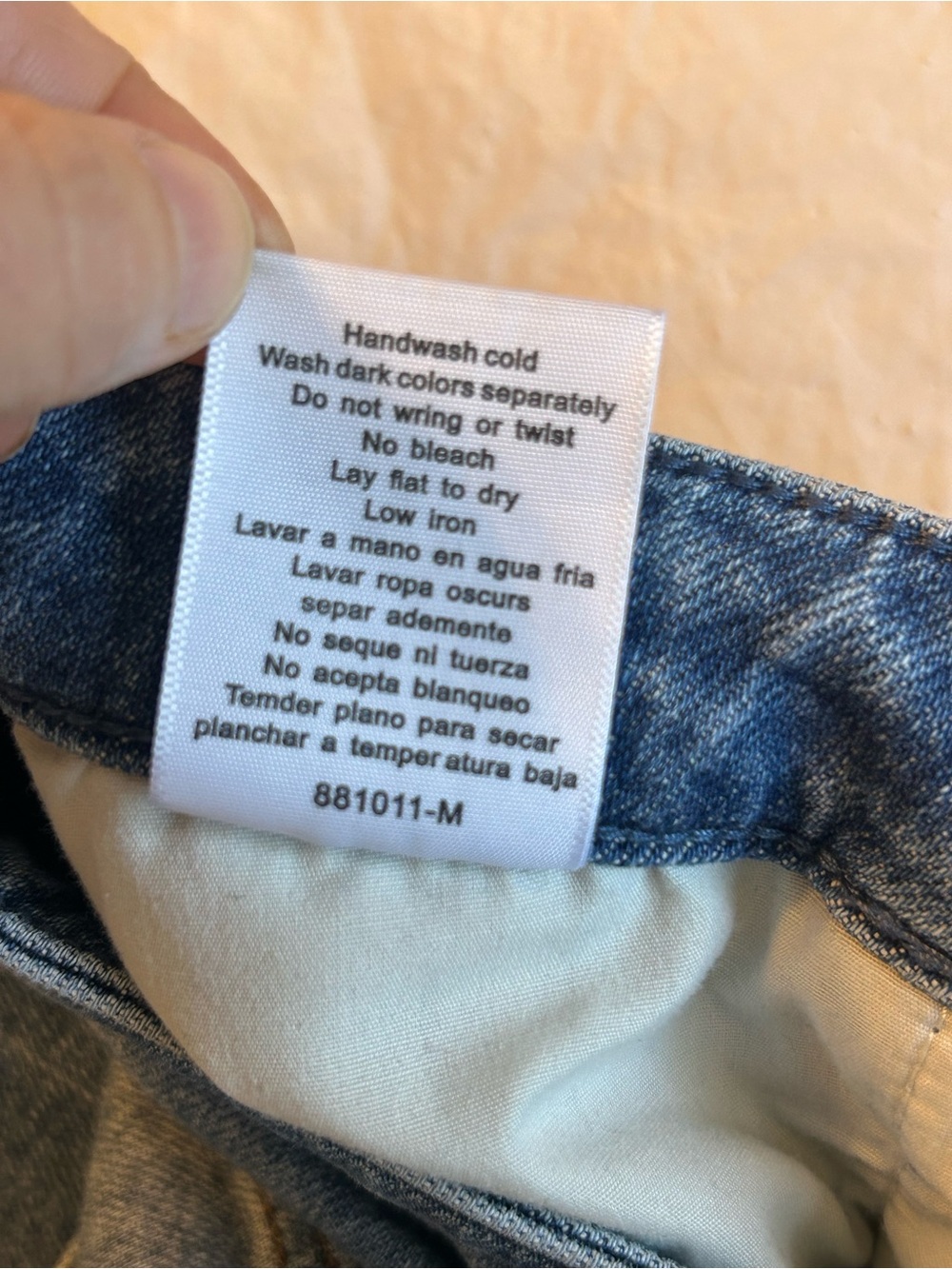 Judy Blue Slim Straight Rigid Mid Rise Button Fly Denim Jeans Sz 30/11 JB881011 - Picture 9 of 11